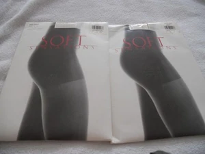 Bloomingdales SoftSensationPearl Opaque Control Top Pantyhose/tights #2003 2 prs - Picture 1 of 2