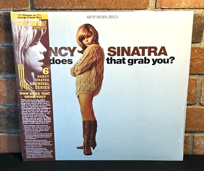 NANCY SINATRA - HOW DOES THAT GRAB YOU? LP ORANGE CREAM RSD LIMITED TO 2,000 - Image 1 of 4