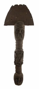 Statue Ofo N'dichie 73cm Baton Janus Rituel Igbo Nigéria Art africain 17054 - Picture 1 of 10
