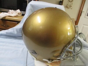 FULL SIZED FOOTBALL HELMET AUTOGRAPHED BY JOE MONTANA FADED NOTRE DAME - Foto 1 di 6