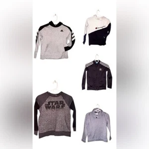 Lot of Size 10-12 Boys Hoodies and Sweaters - Picture 1 of 16