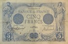 RARISSIME BILLET DE 5 FRANCS BLEU DU 13/04/1916 ! RARE