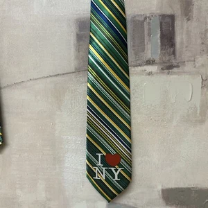 VTG "I HEART NY" NECKTIE RMZZ - I Love New York - Picture 1 of 4