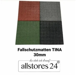 Fallschutzmatten Spielplatzmatten Sportmatten "Tina" 500x500x30mm  5 Stück - Bild 1 von 46