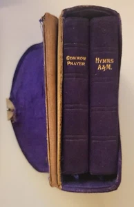 Vintage "The Book of Common Prayer" and "Hymns ancient & modern" in Purple Case - Bild 1 von 13