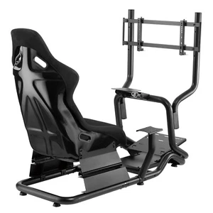Simulatore di corse per volante 3 in 1 Abitacolo Sedile Supporto NanoRS RS702 - Imagen 1 de 11