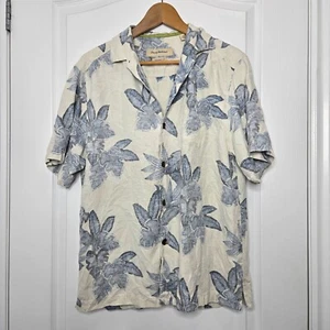 Tommy Bahama Shirt Men's Medium Casual Button Down Silk Palm Trees Original Fit - Bild 1 von 8