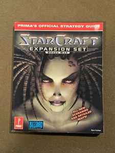 Star Craft Expansion Brood War Prima's Official Strategy Guide Book Video Game - Picture 1 of 2