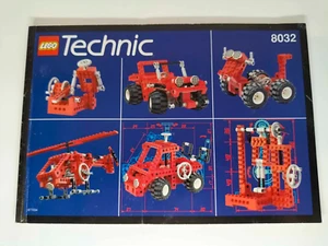 Notice Lego Technic 8032 Multi Functional Starter Set - Instructions only - Imagen 1 de 3