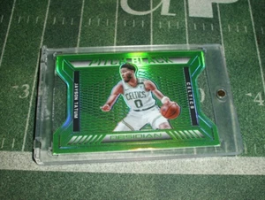 2020-21 Panini Obsidian Jason Tatum Pitch Black ASIA GREEN FLOOD TMALL SP📈🔥 - Bild 1 von 2