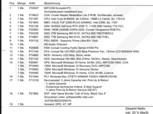 Gaming PC (MIFCOM) - Bild 1 von 6