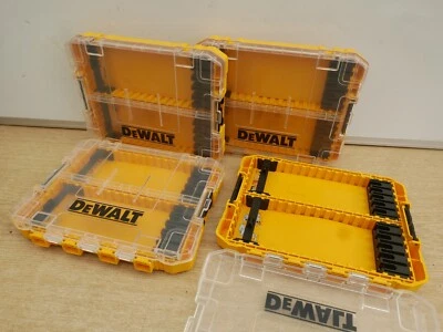 4 X DEWALT TSTAK CONNECTABLE TOUGHCASES FROM A DT70751 DRILL BIT SET - Image 1 of 4