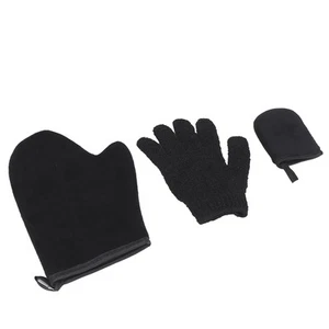 3pcs Self Tanning Mitts Applicator Kit Self Tanner Back Lotion Applicator Mi L2S - Picture 1 of 23
