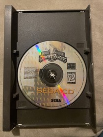 Mighty Morphin Power Rangers (Sega CD, 1995) Game Disc Untested