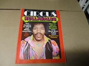CIRCUS Hullabaloo ROCK MAGAZINE March 1969 Jimi Hendrix, The Doors A891 PB - Picture 1 of 5