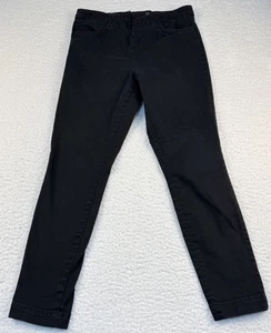J. Crew Women's Size 2 Black Dannie Mid Rise Back Zip Ankle Jeans Cotton Blend - Picture 1 of 10