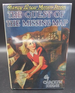 Nancy Drew Mystery Quest of the Missing Map 1942 EXC COND!!! - Picture 1 of 8