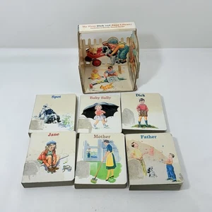 Dick Jane Book Library Board Box Set Complete Storybook Children Toddler Picture - Picture 1 of 12