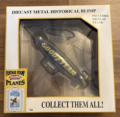 GOODYEAR BLIMP - Model Power Postage Stamp Planes - No. 5411-inc. Display Stand - Image 1 of 4