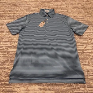 Peter Millar Summer Comfort Performance Polo Men’s Medium TransMiss Golf New - Picture 1 of 7