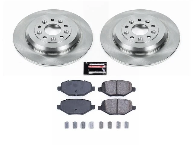 Kit de pastillas de freno trasero y rotor para Lincoln MKT 2011 2012 2013 2010-2019 JP123CJ Foto 1 de 1
