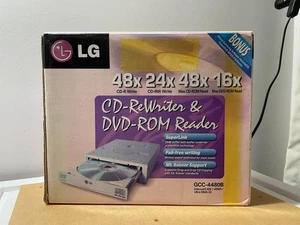 LG Combo CD/DVD/CD IDE Writer GCC-4480B - Picture 1 of 5