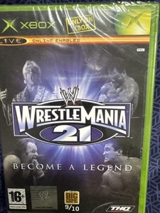 WWE Wrestlemania 21 Xbox Video Game Complete with Manual PAL - Picture 1 of 6