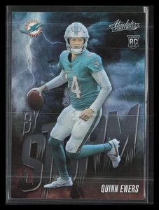 2025 Panini Absolute #13 Quinn Ewers By Storm - Miami Dolphins🔥 - Bild 1 von 2