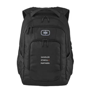 NWT 100% Authentic Sandler O'Neill Investment Bank Boutique Backpack Lux Black - Picture 1 of 4