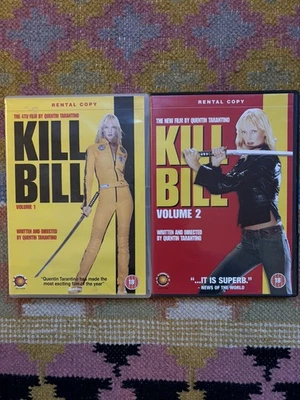 Kill Bill: Volume 1 & Volume 2 (Separate DVDs) Quentin Tarantino, Uma Thurman - Image 1 of 2