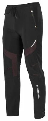 ROCKBROS Herren Winter Hose Lange Hose Fahrradhose Wind Freizeithose EU GRÖßE