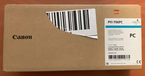 CANON PFI-706PC 6685B001 PFI-706 Tintentank Photo Cyan iPF8300 iPF8400 05-2024 - Bild 1 von 2