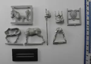 CHAOSRITTER Metall Reich des Chaos berittene Krieger Armee Warhammer 1980er W2f - Bild 1 von 3