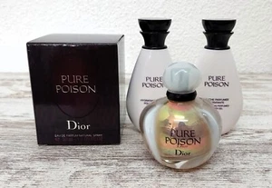 Pure Poison Dior EDP 50ml + Body Lotion 50ml + Gel 50ml. Vintage formula. - Bild 1 von 9
