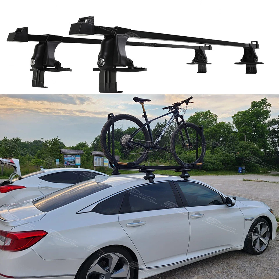 Portaequipajes portaequipajes de 54" con bloqueo para Honda Accord 2006-2024 Foto 1 de 4