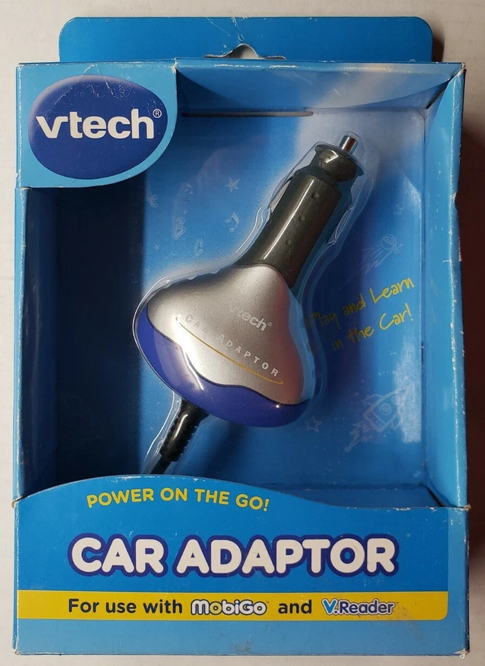 NEW VTech Car Adaptor | Use with all compatible VTech Products - Image 1 of 2