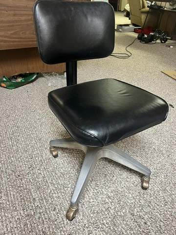 Mid century MCM Industrial GRIGGS EQUIPMENT INC. antique chair Cover