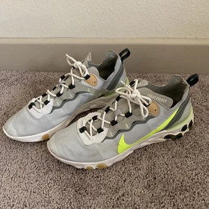Size 11 - Nike React Element 55 "Cargo Volt" 2019 - Picture 1 of 6