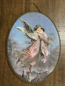 Victorian Flue Cover Replica Guardian Angel w/Child Heirloom Editions USA - Bild 1 von 5