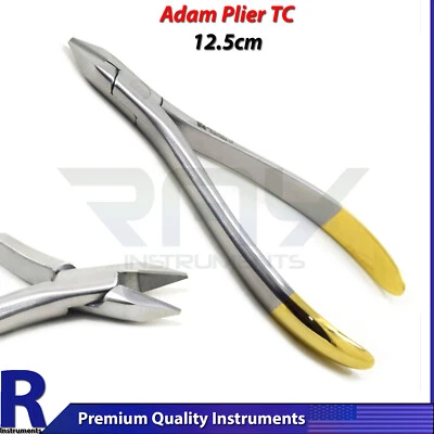 Alicate quirúrgico universal para doblar y formar cables dental ortodoncia TC Adam Foto 1 de 4