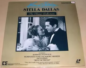 STELLA DALLAS Laserdisc - Barbara Stanwyck - Picture 1 of 1
