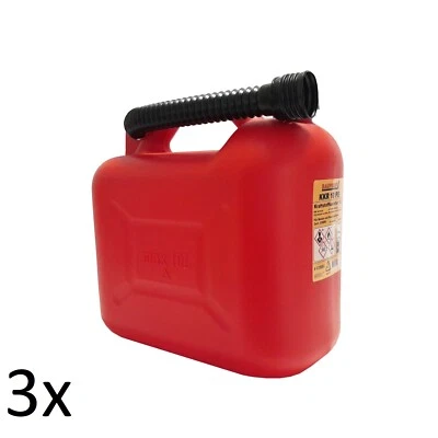 3x Benzinkanister 10 Liter UN Benzin- & Diesel-Kanister Kraftstoffkanister 10L - Bild 1 von 4