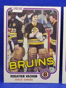 1981-82 O-Pee-Chee Hockey #10 Rogatien Vachon NRMT AA3847 - Picture 1 of 1