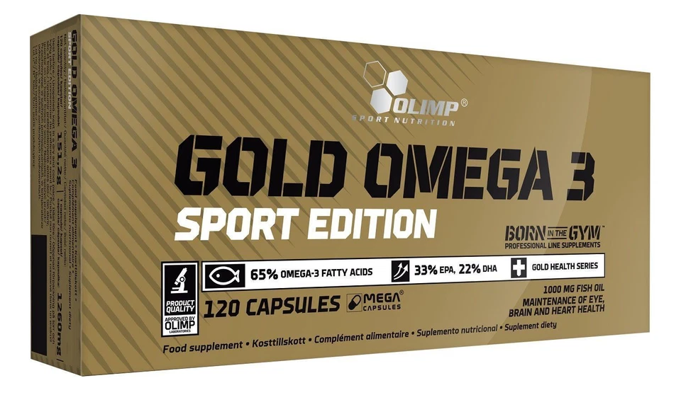 Olimp 32473 Omega 3 Sport Edition - 120 Kapseln