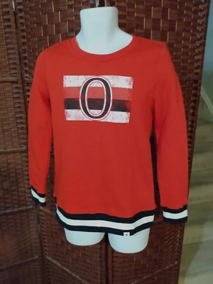NWT Women's Fanatics Ottawa Senators Sweatshirt Size Small Sweater Jersey - Image 1 of 4