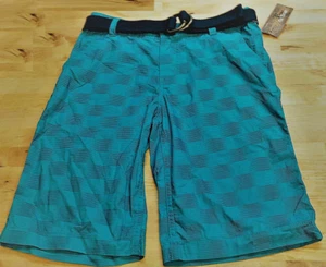 Epic Threads Boys Belted Bermuda Shorts in Teal, Size 10. - Picture 1 of 2