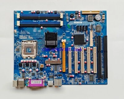 NEW CYS-945ISA Motherboard with 2 ISA,5 PCI,4 DIMM slots,1 IDE,2 COM,socket 775 - Image 1 of 4