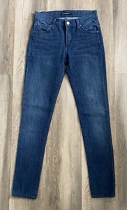 James Jeans Dark Wash Denim 5 Pocket Skinny Jeans/$178 NEW/Womens 27X30 - Picture 1 of 5