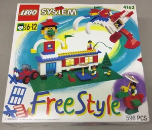 LEGO FreeStyle 4162 NEW! Minifigures Wheels Door Window Tree Baseplate Poster - Picture 1 of 8