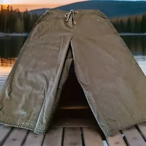 Karen Scott Pantaloni Capri Pull-On Cachi Tg 16P - Foto 1 di 5
